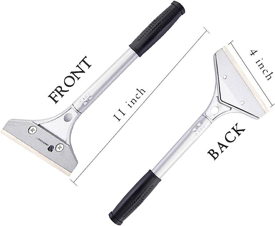 4&rdquo; SCRAPER WITH 8&rdquo; HANDLE