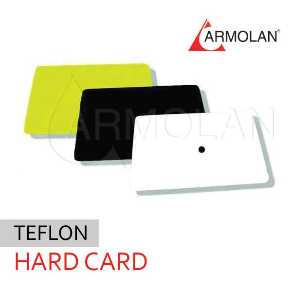 6&rdquo; BLACK TEFLON HARD CARD SQUEEGEE