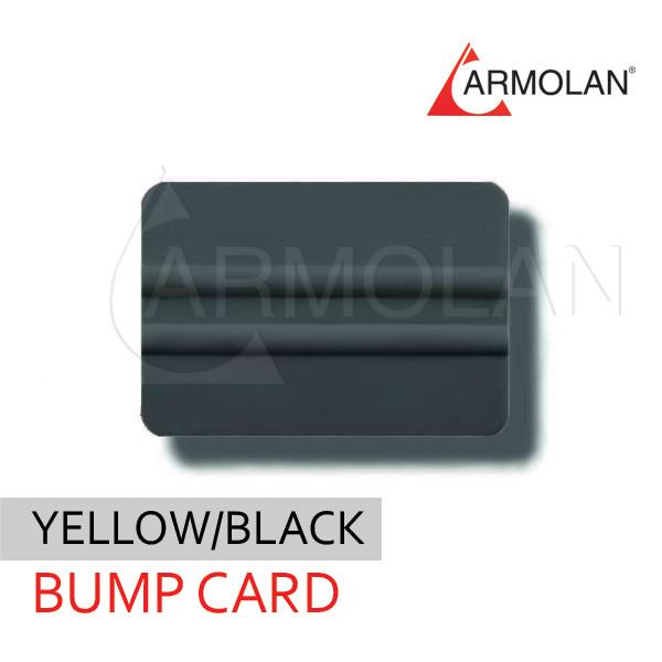 4&rdquo; BLACK BUMP CARD